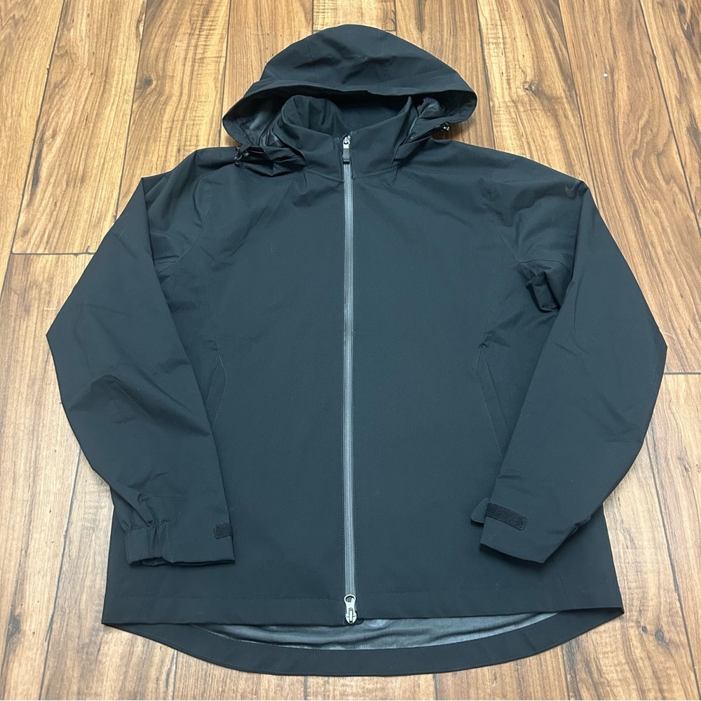 Nike Hypershield Golf Waterproof Jacket Women’s Large Black Athletic 930373-010
